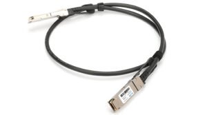 1-meter 100G QSFP28 passive DAC cable for high-speed data center connectivity