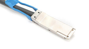 2-meter 200G QSFP56 DAC cable with low latency for high-performance computing