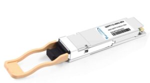 QSFP112 4×100G PAM4 VCSEL PIN transceiver for OM4