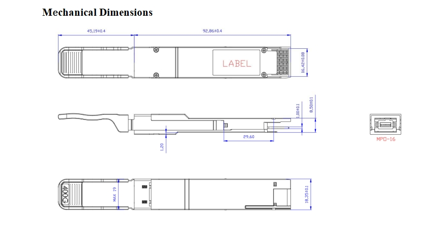 sfp optical transceivers