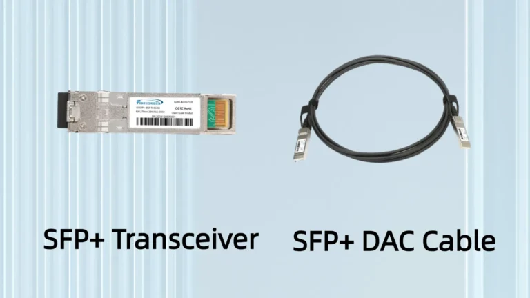 10G SFP+ DAC Cable vs 10G Transceiver